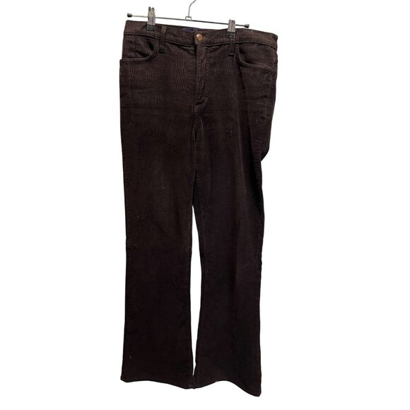 Not Your Daughters Jeans Brown Corduroy Pants Size 14 Mid-Rise Bootcut Stretch W - Picture 6 of 6